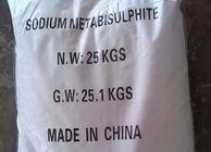 Νο 231-673-0 SO2 65% SMBS Na2S2O5 97% βαθμού τροφίμων Metabisulfite νατρίου ΕΚ