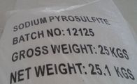 Pyrosulfite νατρίου ΕΚ αντιοξειδωτική αγνότητα SO2 65% Νο 231-673-0 θαλασσινών ζωή του προϊόντος στο ράφι ενός έτους