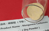 Άμορφη καφετιά σκόνη MnCO3 ISO 9001 ανθρακικού άλατος μαγγάνιου για Ferrite/Desulfurizatio