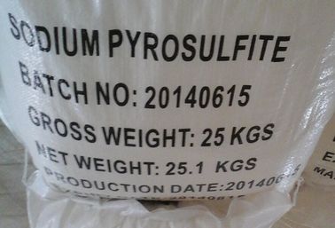 Na2S2O5 Pyrosulfite νατρίου βαθμού τροφίμων συντηρητικό αλευριού/πράκτορας SMBS χλωρίνης