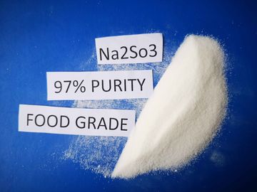 Νο 7757 βαθμός τροφίμων θειώδους άλατος νατρίου 83 7 CAS αγνότητα Na2SO3 97% για τη βιομηχανία φαρμάκων